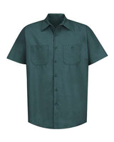 Red Kap Men's Industrial Short Sleeve Work Shirt-1