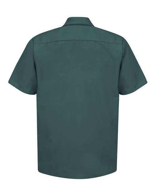 Red Kap Men's Industrial Short Sleeve Work Shirt-2