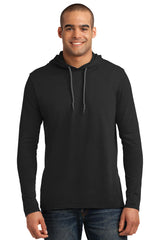 Gildan Men's   100% Ring Spun Cotton Long Sleeve Hooded T-Shirt