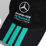 adidas Unisex Mercedes -Amg Petronas Formula 1 Team Dna 3 Stripes Cap-3