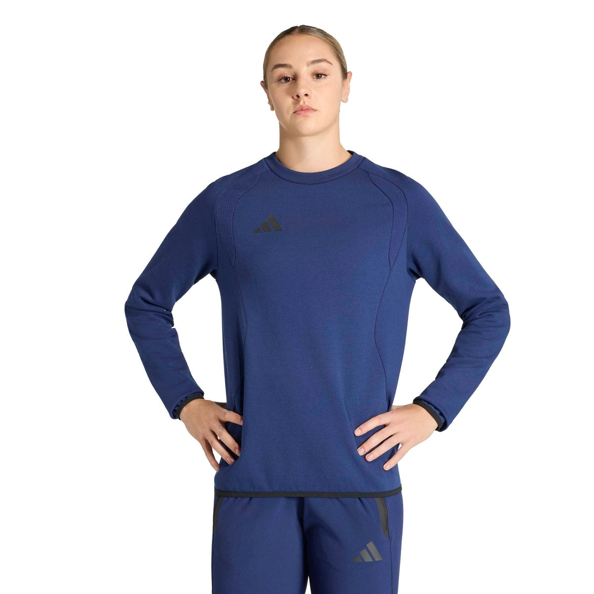 adidas Women's Tiro Travel Crew Sweatshirt-2