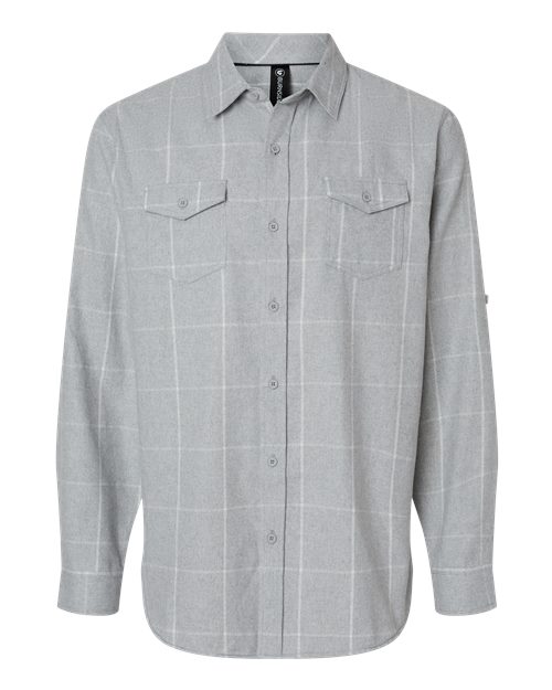 Burnside Men's Yarn-Dyed Flannel Shirt-1