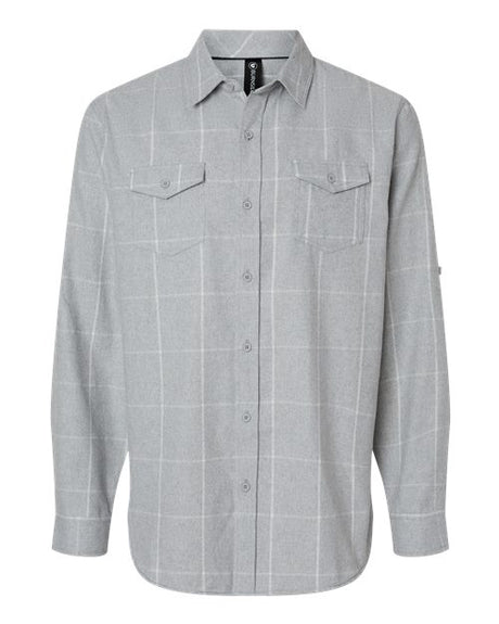 Burnside Men's Yarn-Dyed Flannel Shirt-1