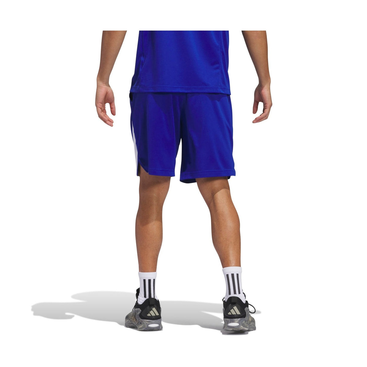 adidas Men's Legends 3-Stripes Basketball Shorts-3