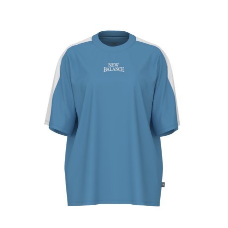 New Balance Women's Sport Linear Graphic Oversized T-Shirt