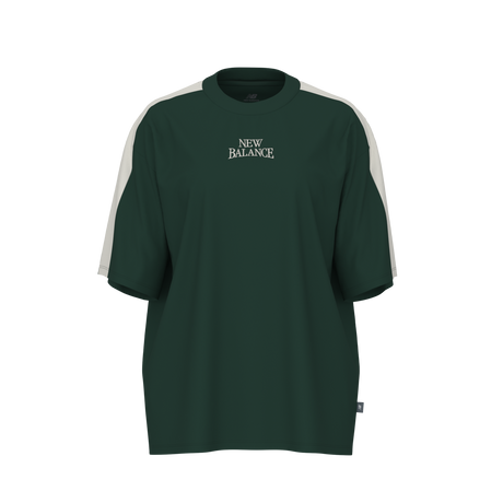 New Balance Women's Sport Linear Graphic Oversized T-Shirt