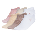 adidas Women's Superlite 3.0 6-Pack No Show Sock-1