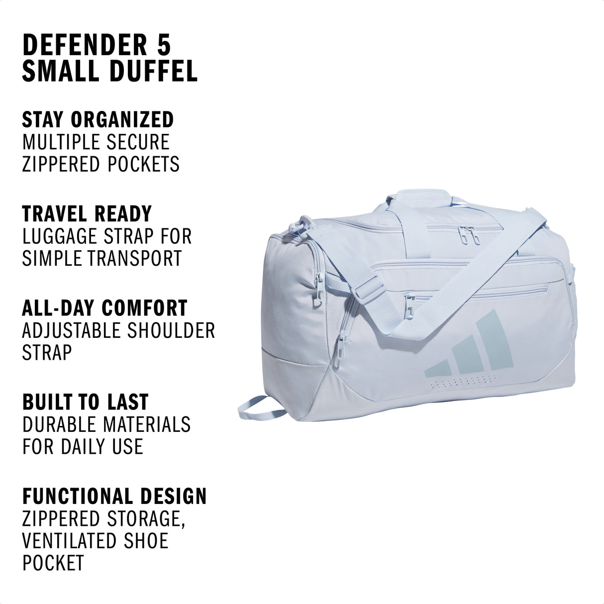 adidas Defender 5 Small Duffel-2