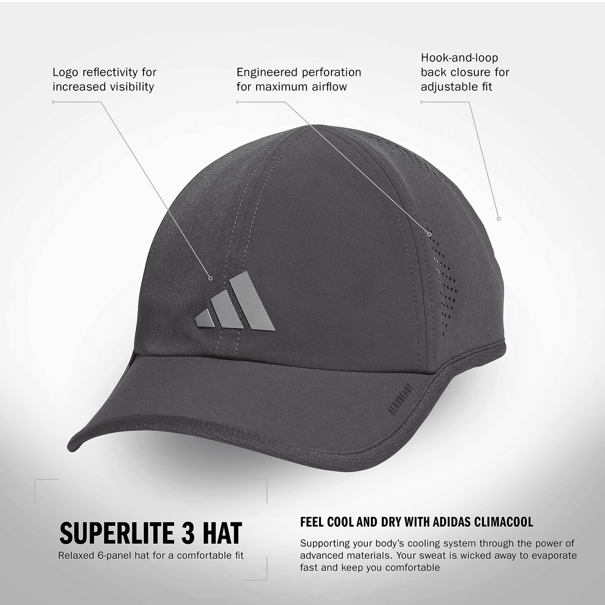 adidas Men's Superlite 3 Hat-3