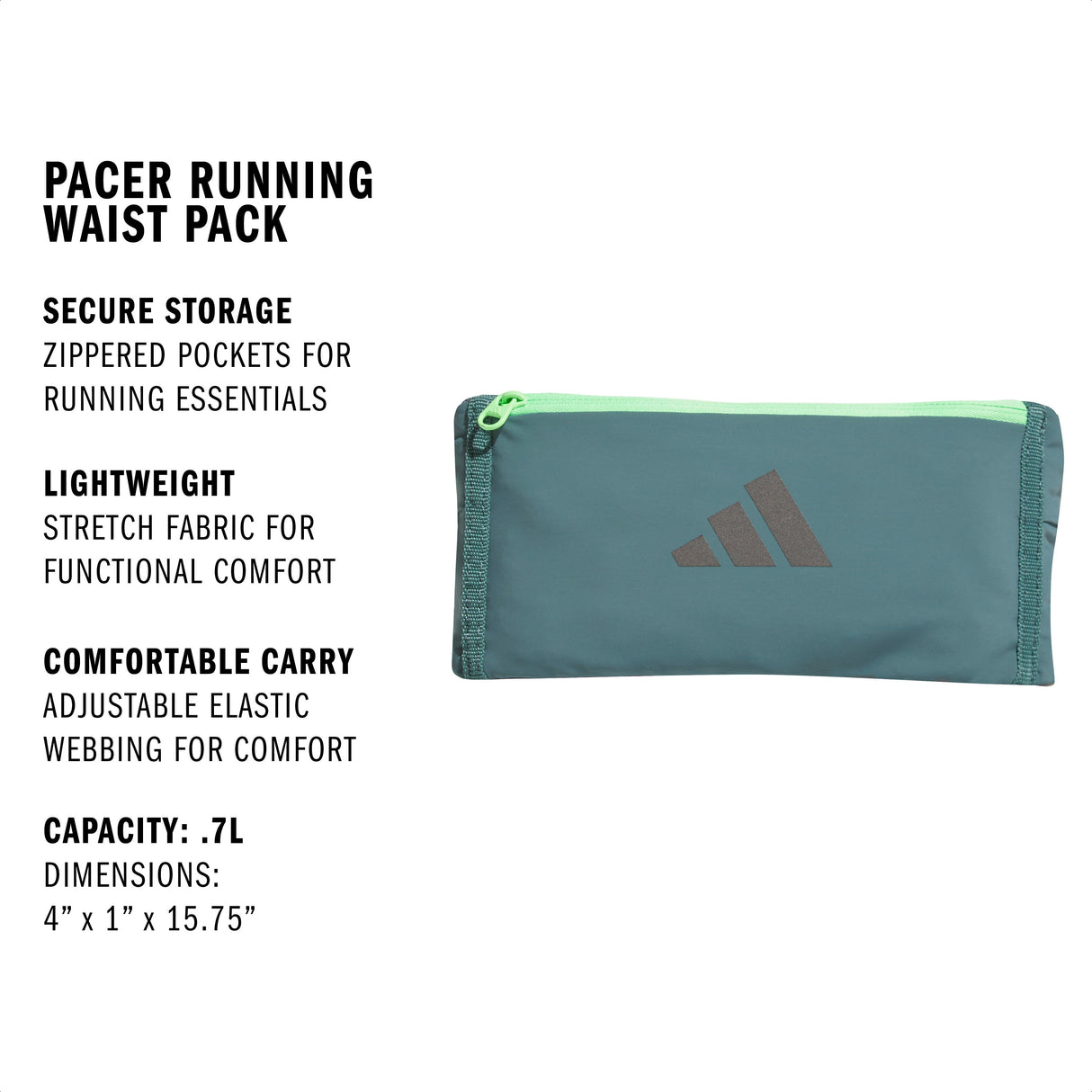 adidas Pacer Running Waist Pack-2