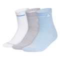 adidas Women's Cushioned Sport 3.0 3-Pack High Quarter Sock-1
