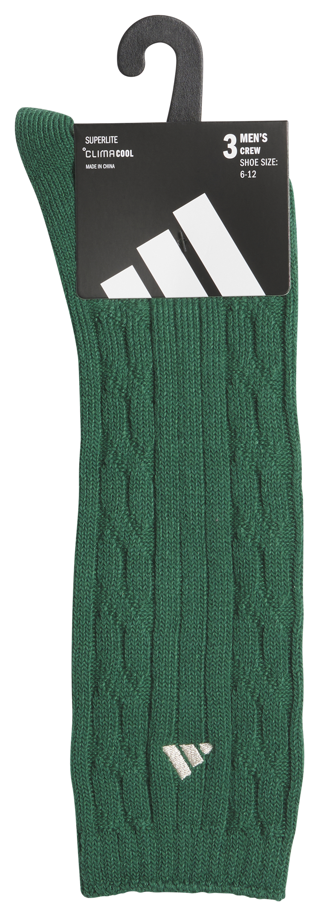 adidas Men's Athletic Cable Knit 3-Pack Crew-7