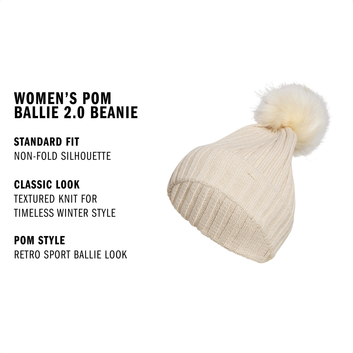 adidas Women's Pom Ballie 2.0 Beanie-2