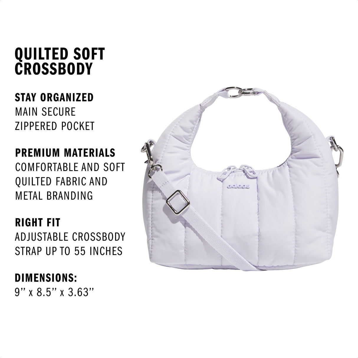 adidas Quilted Soft Crossbody-2