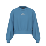 New Balance Women's Sport Linear Graphic Fleece Crew