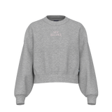 New Balance Women's Sport Linear Graphic Fleece Crew