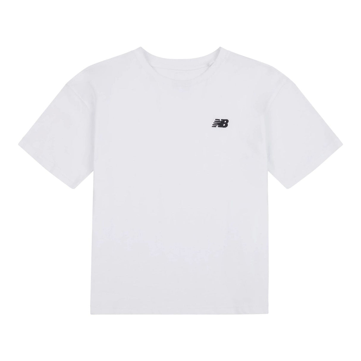 New Balance Girls' Small Logo Jersey T-Shirt-1