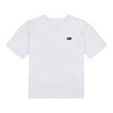 New Balance Girls' Small Logo Jersey T-Shirt-1