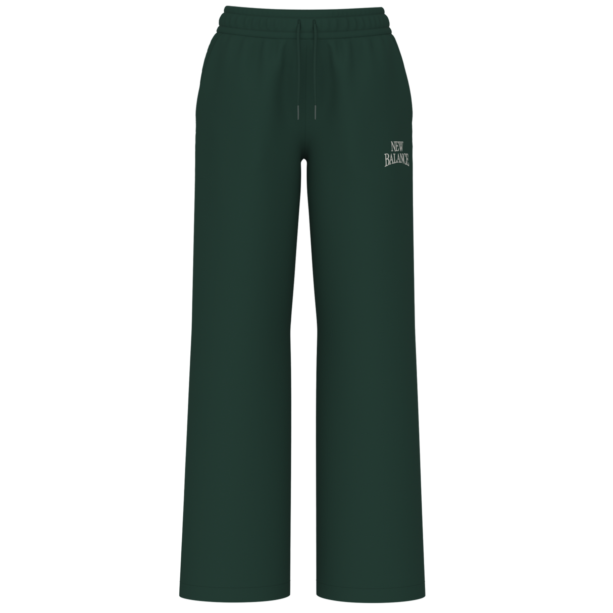 New Balance Women's Sport Linear Graphic Fleece Wide Leg Pants