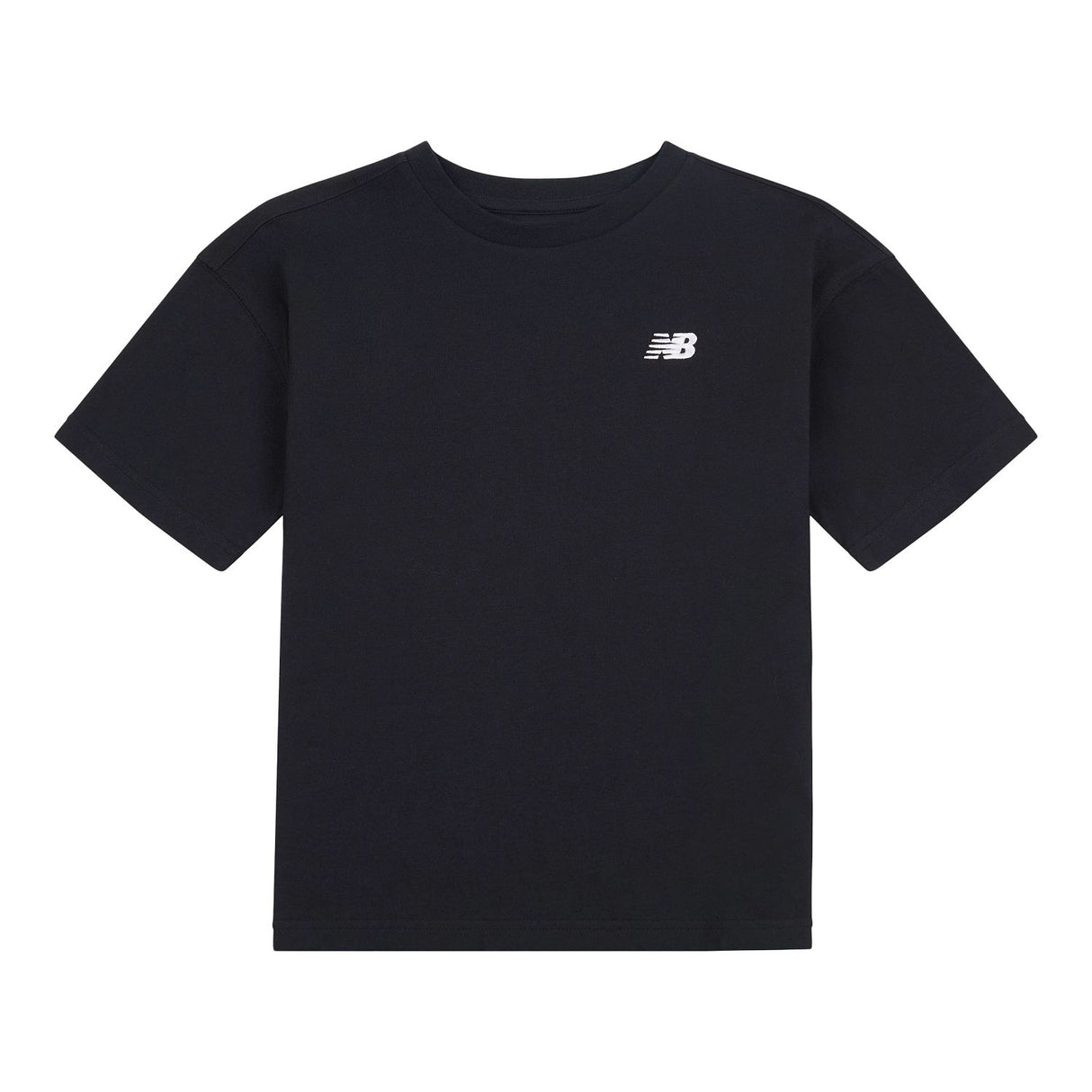 New Balance Girls' Small Logo Jersey T-Shirt-1