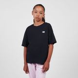 New Balance Girls' Small Logo Jersey T-Shirt-5