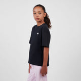 New Balance Girls' Small Logo Jersey T-Shirt-6