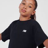 New Balance Girls' Small Logo Jersey T-Shirt-8