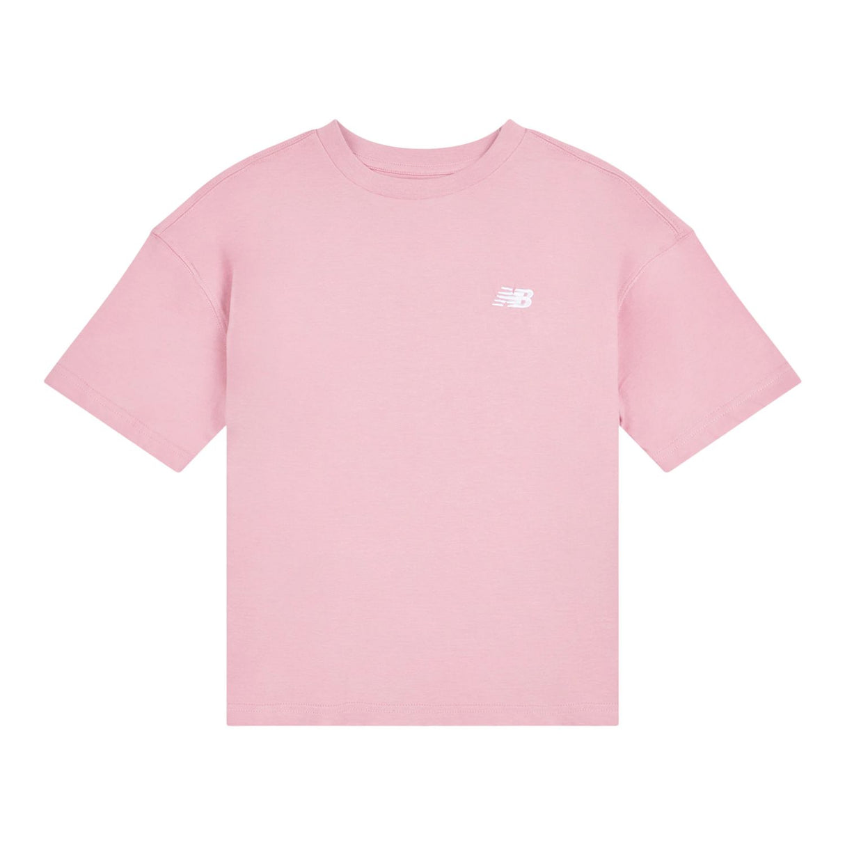 New Balance Girls' Small Logo Jersey T-Shirt-1