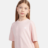 New Balance Girls' Small Logo Jersey T-Shirt-8