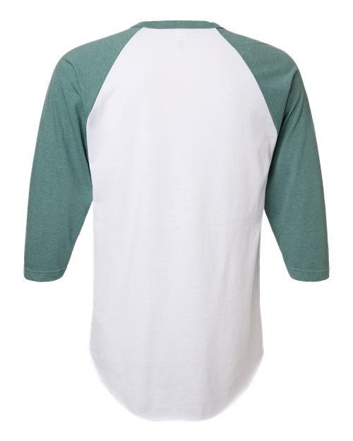 Tultex Men's Fine Jersey Raglan T-Shirt-2