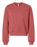American Apparel Women's ReFlex Fleece Crewneck Sweatshirt-1