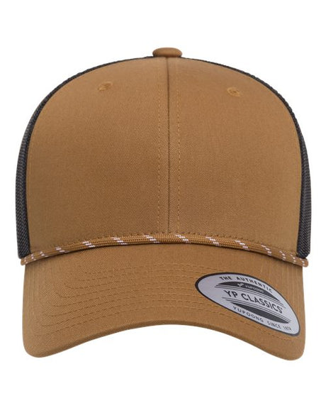 YP Classics Retro Trucker Rope Cap-1