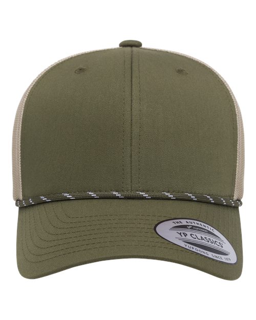 YP Classics Retro Trucker Rope Cap-1