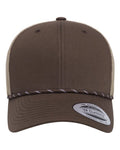 YP Classics Retro Trucker Rope Cap-1