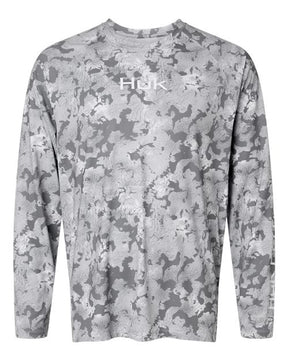 HUK Men's Airweight KS Printed Crewneck Pullover-1