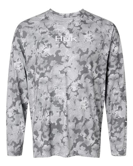 HUK Men's Airweight KS Printed Crewneck Pullover-1