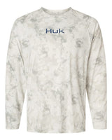 HUK Men's Airweight KS Printed Crewneck Pullover-1