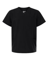 Hanes Men's V-Neck 3 Pocket Scrub Top-1