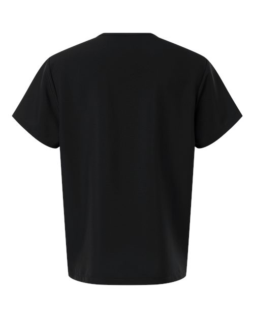 Hanes Men's V-Neck 3 Pocket Scrub Top-2