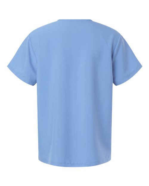 Hanes Men's V-Neck 1 Pocket Scrub Top-2