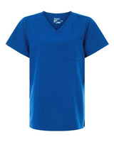 Hanes Women's V-Neck 1 Pocket Scrub Top-1