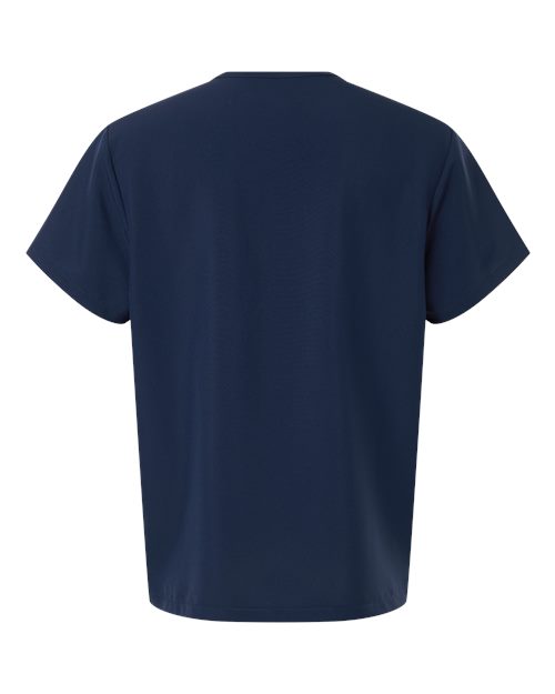 Hanes Men's V-Neck 3 Pocket Scrub Top-2