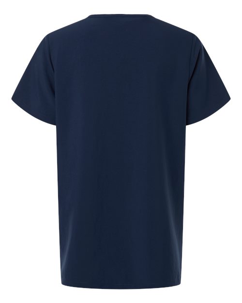 Hanes Women's V-Neck 1 Pocket Scrub Top-2