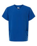 Hanes Men's V-Neck 3 Pocket Scrub Top-1