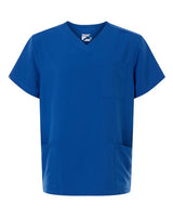 Hanes Men's V-Neck 3 Pocket Scrub Top-1