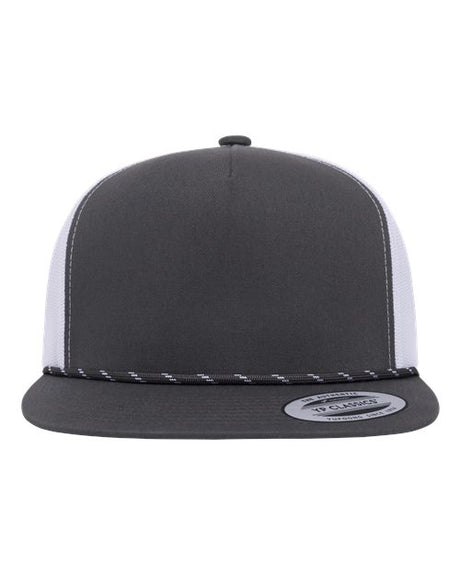 YP Classics Classic Five-Panel Trucker Rope Cap-1