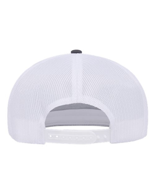 YP Classics Classic Five-Panel Trucker Rope Cap-2
