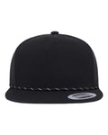 YP Classics Classic Five-Panel Trucker Rope Cap-1