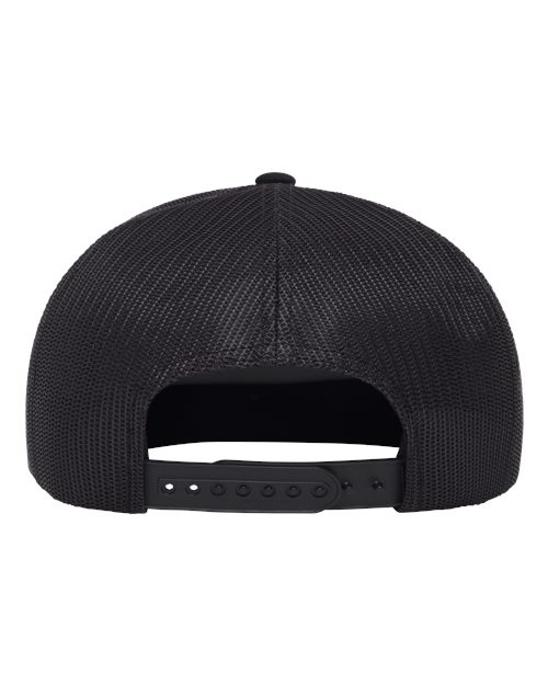YP Classics Classic Five-Panel Trucker Rope Cap-2