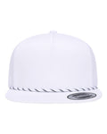 YP Classics Classic Five-Panel Trucker Rope Cap-1